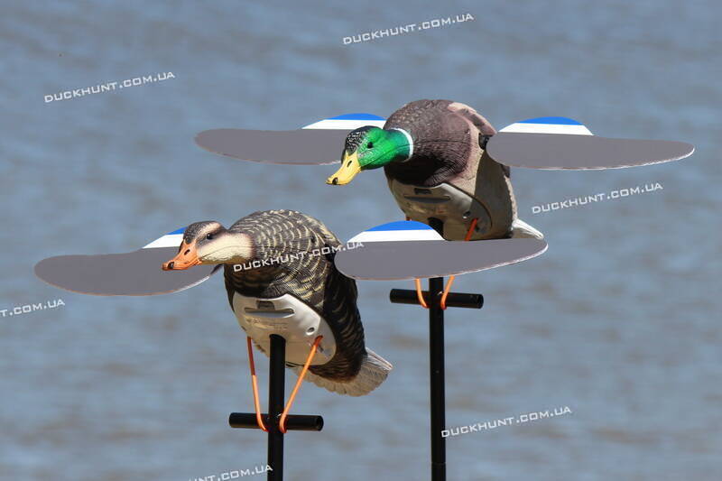 Комплект з 2 чучел крижня Lucky Pair II