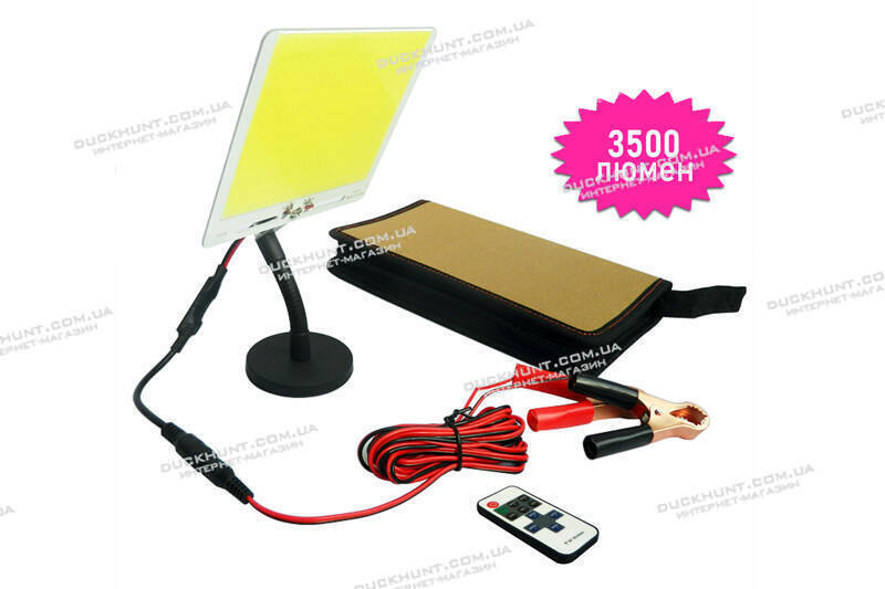 Автономное освещение LED светильник с пультом ДУ DH6522M