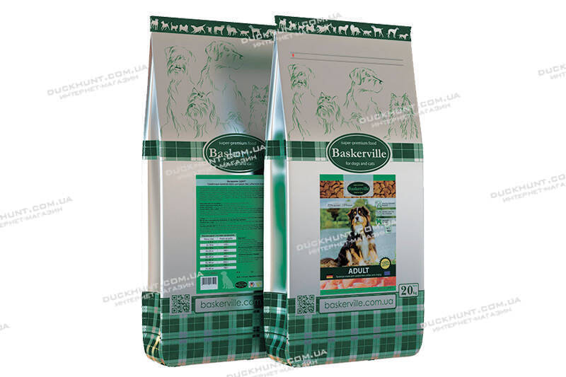 Baskerville Adult 20 кг корм для дорослих собак 