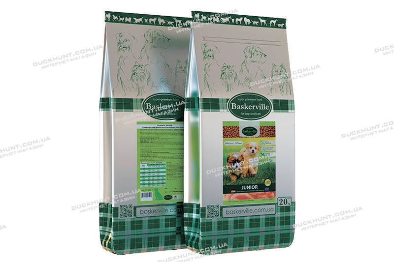 Baskerville Junior 20 кг для цуценят та молодих собак