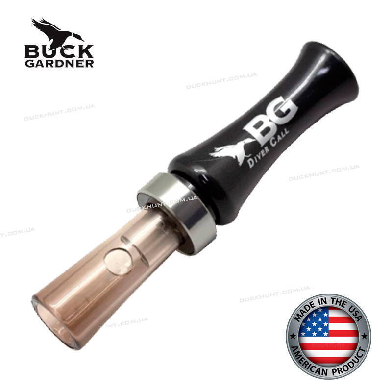 Манок на ниркових качок Buck Gardner Diver, одноязичковий. Матеріал: полікарбонат 
