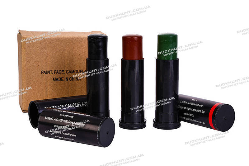 Фарба для обличчя набір з 3 кольорів Face Paint Kit