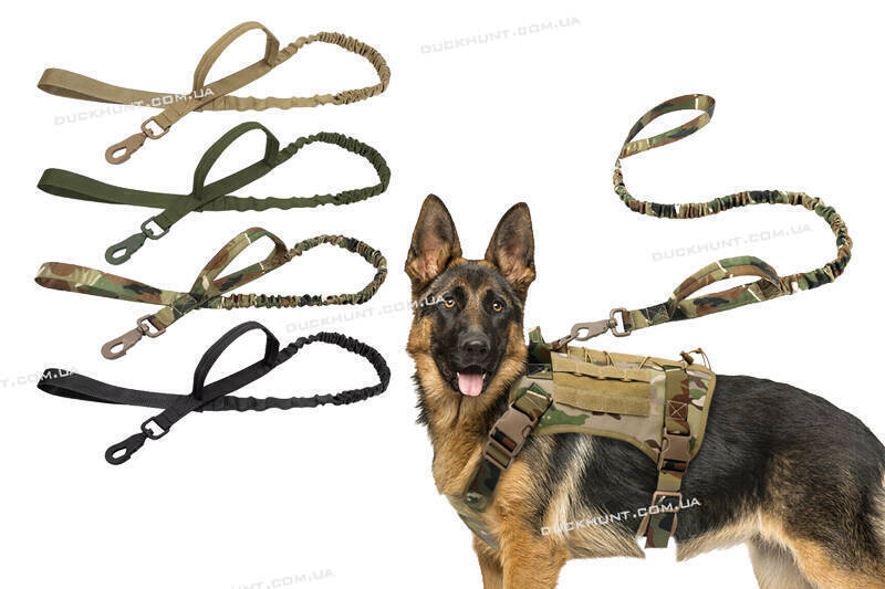 Тактичний повідець амортизуючий 100-150 см