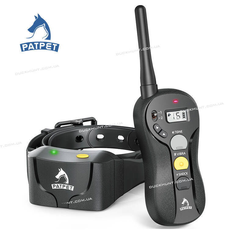 Електронашийник PatPet 640 для середніх-великих собак. Радіус дії до 900 м