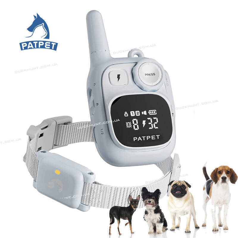 Електронашийник PatPet 628 для маленьких порід собак. Радіус дії до 600 м