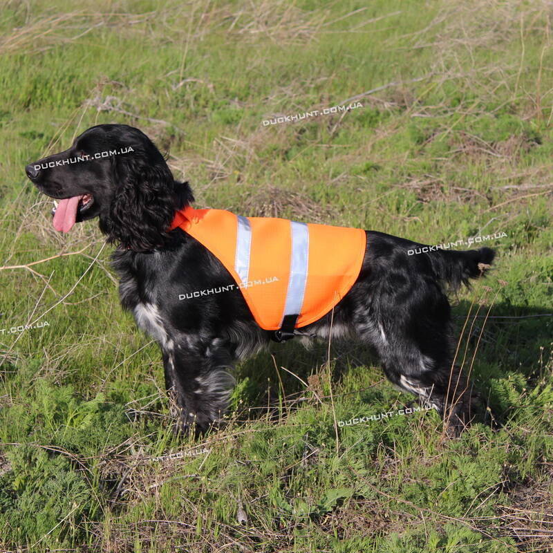 Сигнальный жилет для собак Dog Ripstop Vest розмір M 