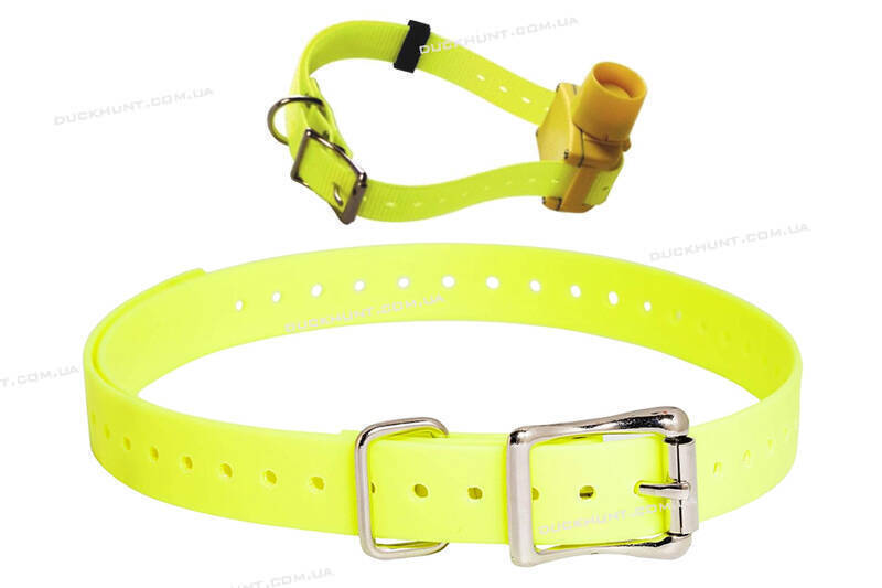Нашийник для GPS трекера, біпера, електронашийника TPU 20 Yellow