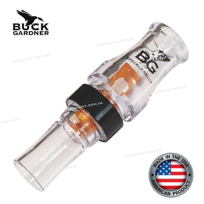 Манок на білолобого гусака Buck Gardner Speck Ghost Poly. Матеріал: полікарбонат