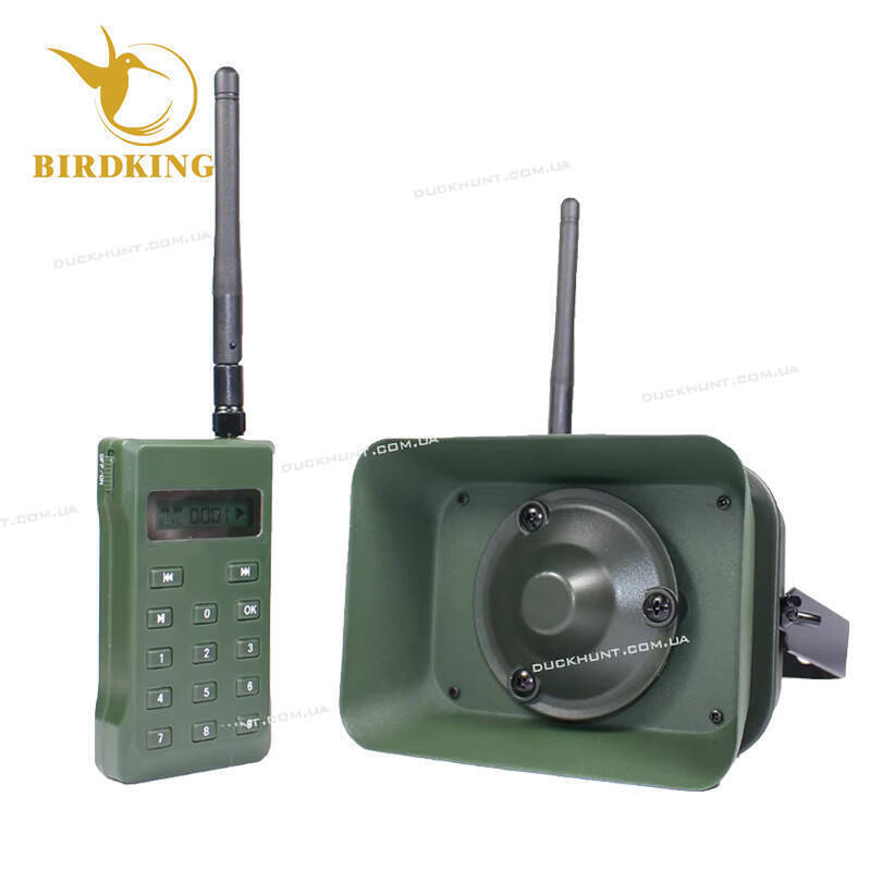 Электроманок Birdking BK1523RT на 323 голосов. Пульт ДУ. Таймер. Съёмный microSD. Мощность 60 Вт