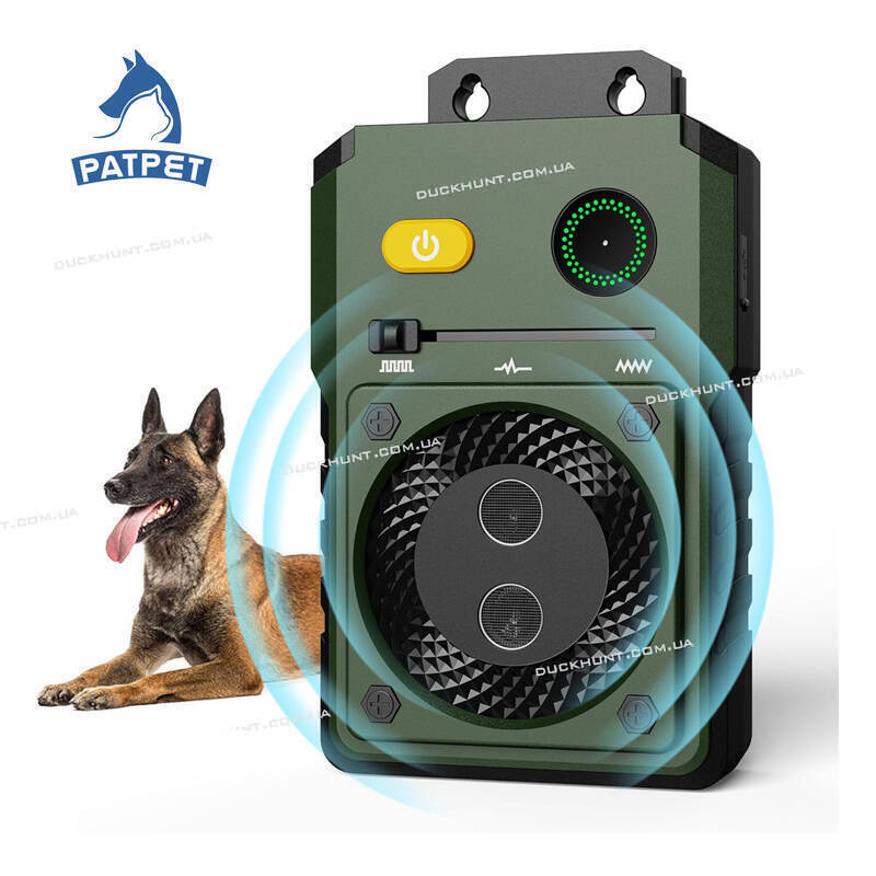 Ультразвуковое устройство против лая для собак PATPET U11 Ultrasonic Bark Control 