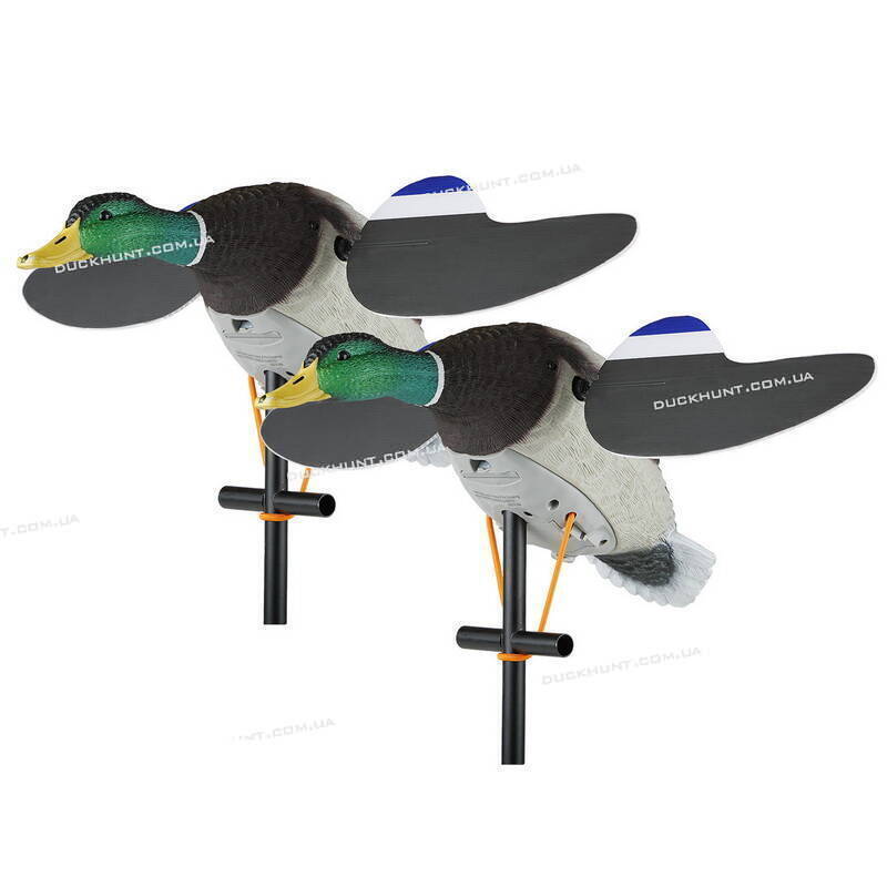 Комплект из 2 чучел Lucky Junior Drake Mallard Decoys Twin Pack