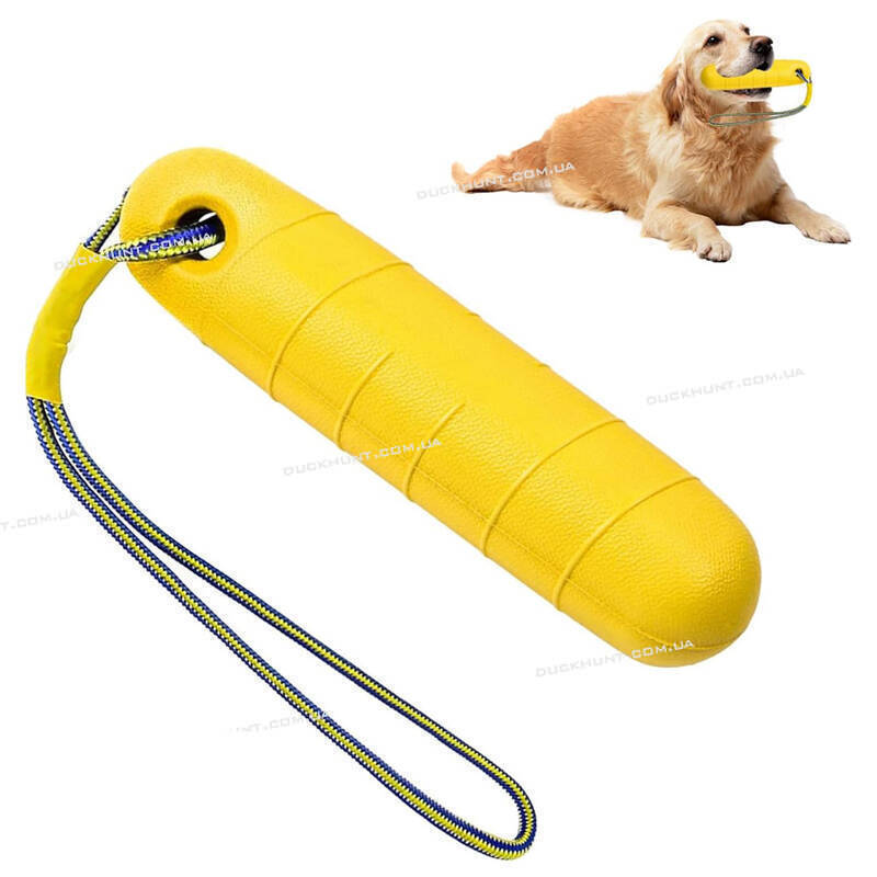 Поноска-апорт для тренировки собак Training Bumper EVA Yellow