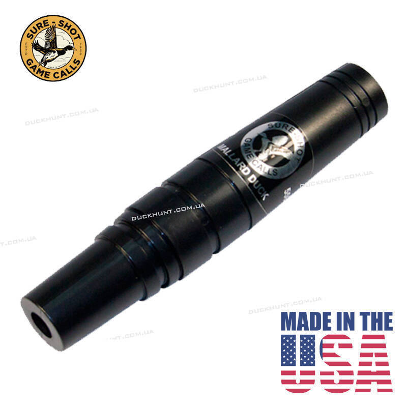 Манок на качку Sure-Shot Mallard Duck Call 550, двоязичковий. Матеріал: ABS пластик