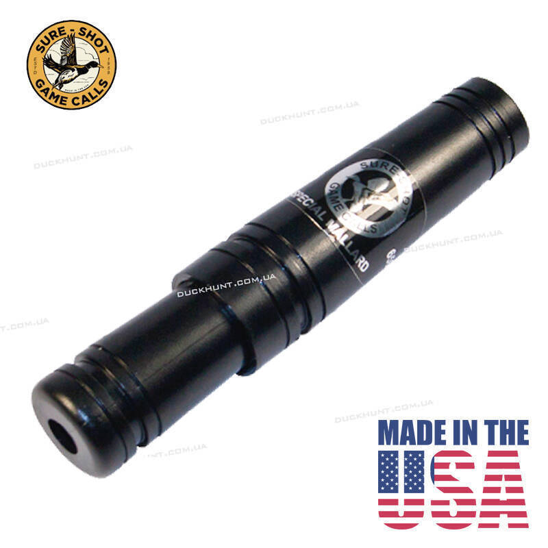 Манок на качку Sure-Shot 650 Special Mallard Duck Call двоязичковий. Матеріал: ABS пластик