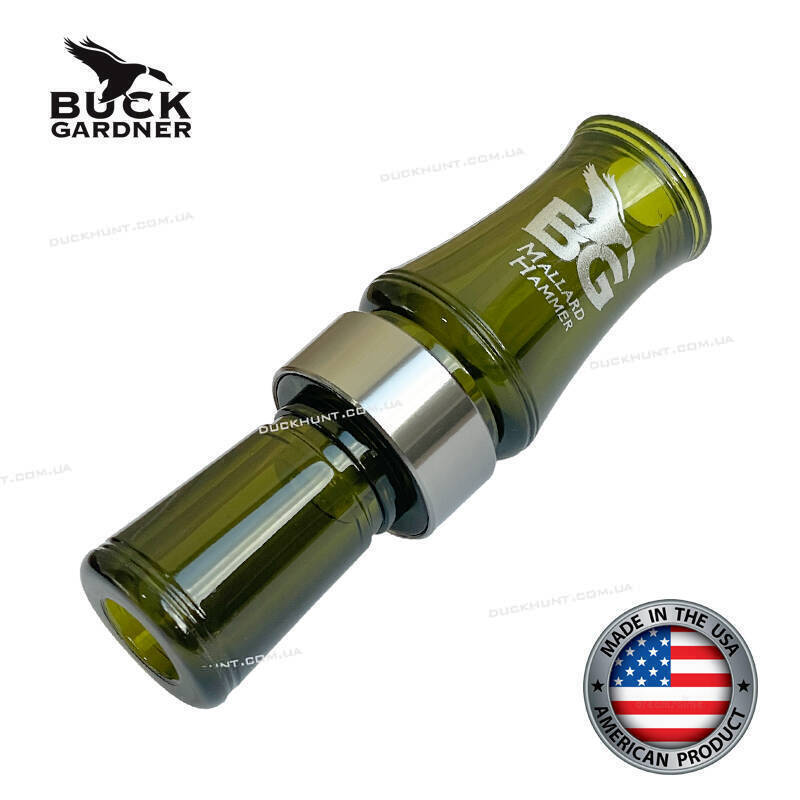 Buck Gardner Mallard Hammer Poly манок на крякву