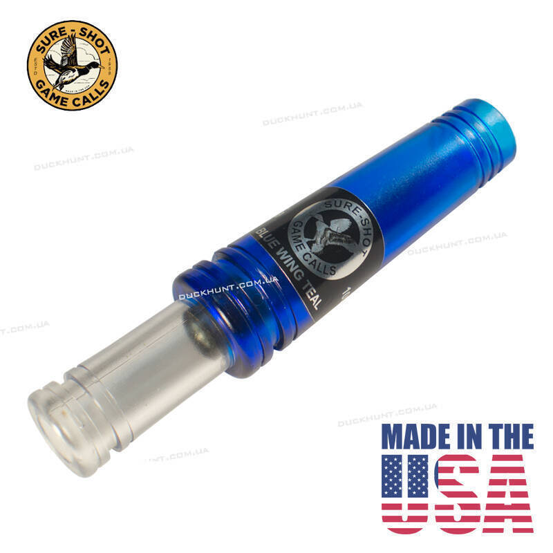 Манок на чирка Sure-Shot Blue/Green Wing Tial Call. Матеріал: пластик