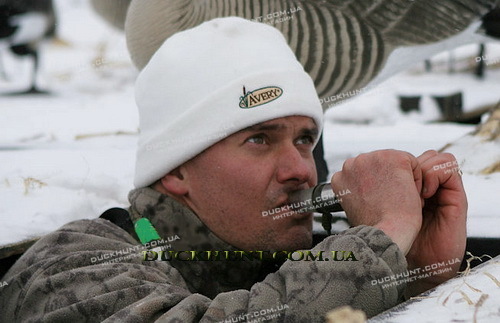 Шапка Double Fleece Skull Cap White