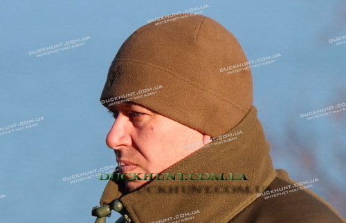 Шапка Fleece Skull Cap Dark Moss