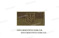 Нашивка Флаг с Трезубом Камо фото