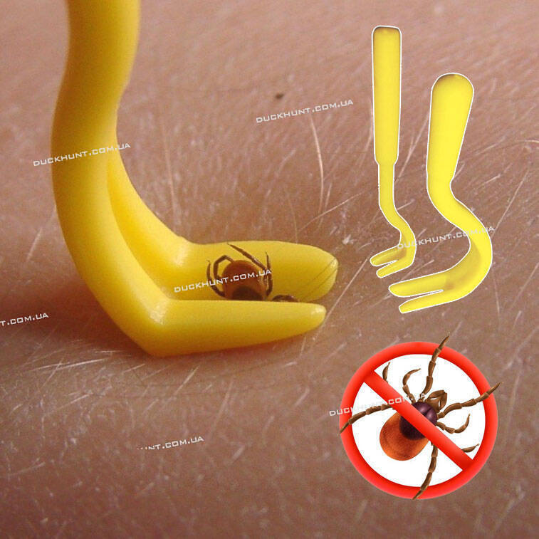 Викручувач кліщів набір з двох гачків 2 в 1