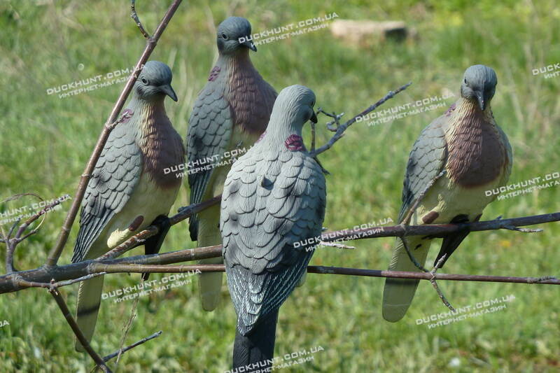 Чучела горлиці Lucky Duck Dove. Комплект 4 шт
