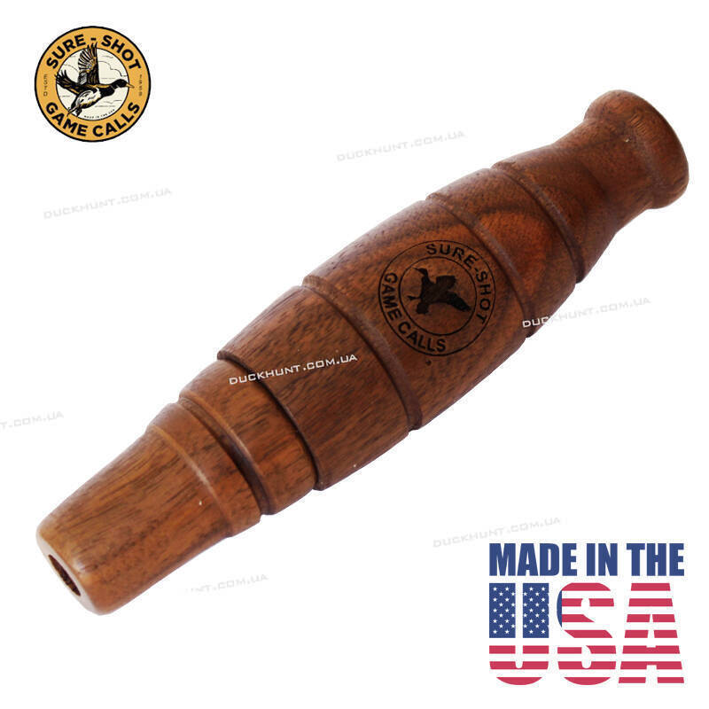 Манок на качку Sure-Shot Classic Triple Reed, трьохязичковий. Матеріал: дерево-канадський чорний горіх